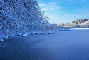 Зима Озеро Замороженный - Бесплатное фото на Pixabay